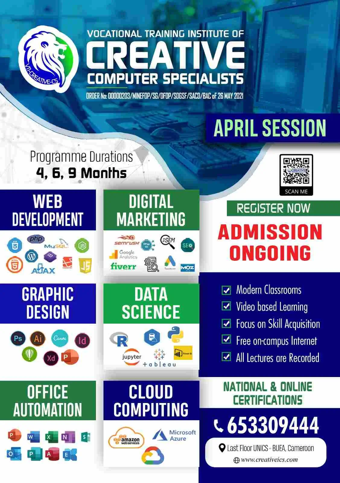 April 2025 vocational training session at VTI-CREATIVE-CS
